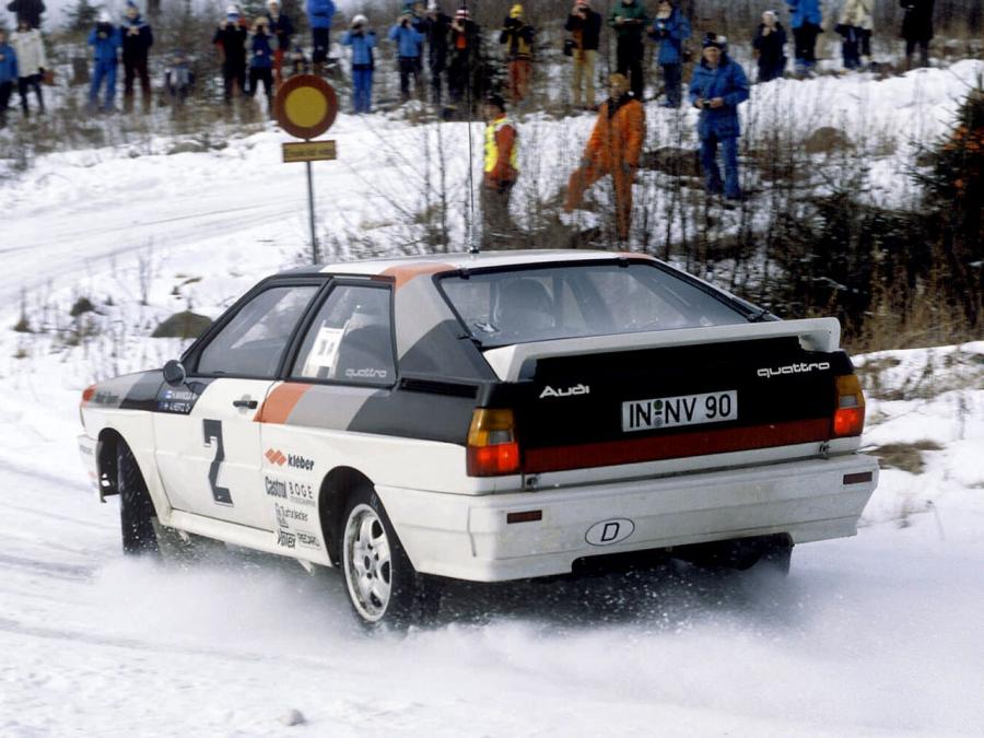  Audi Quattro Group 4 Rally Car (Typ 85) 1981 года  (фото 17 из 19)